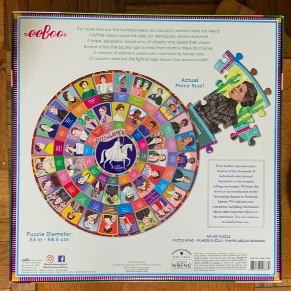 "Votes for Women" Puzzle (500 pc.) - Picture 4 of 9